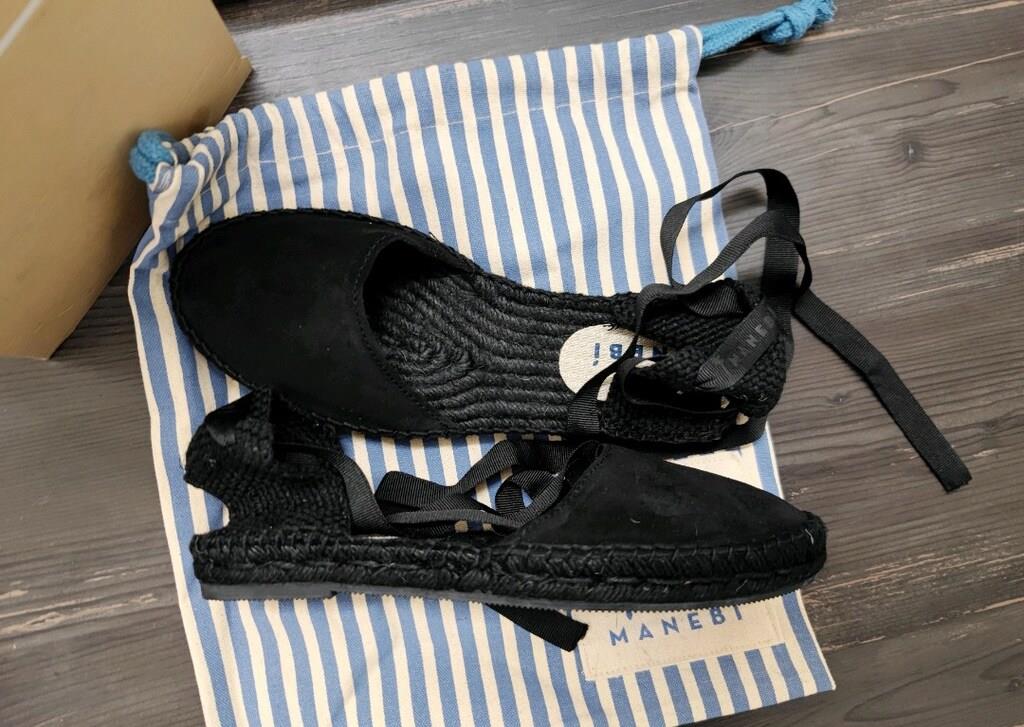 Manebi Suede Flat Valenciana EspadrillesHamptons