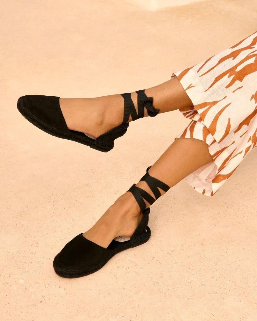 Manebi Suede Flat Valenciana EspadrillesHamptons
