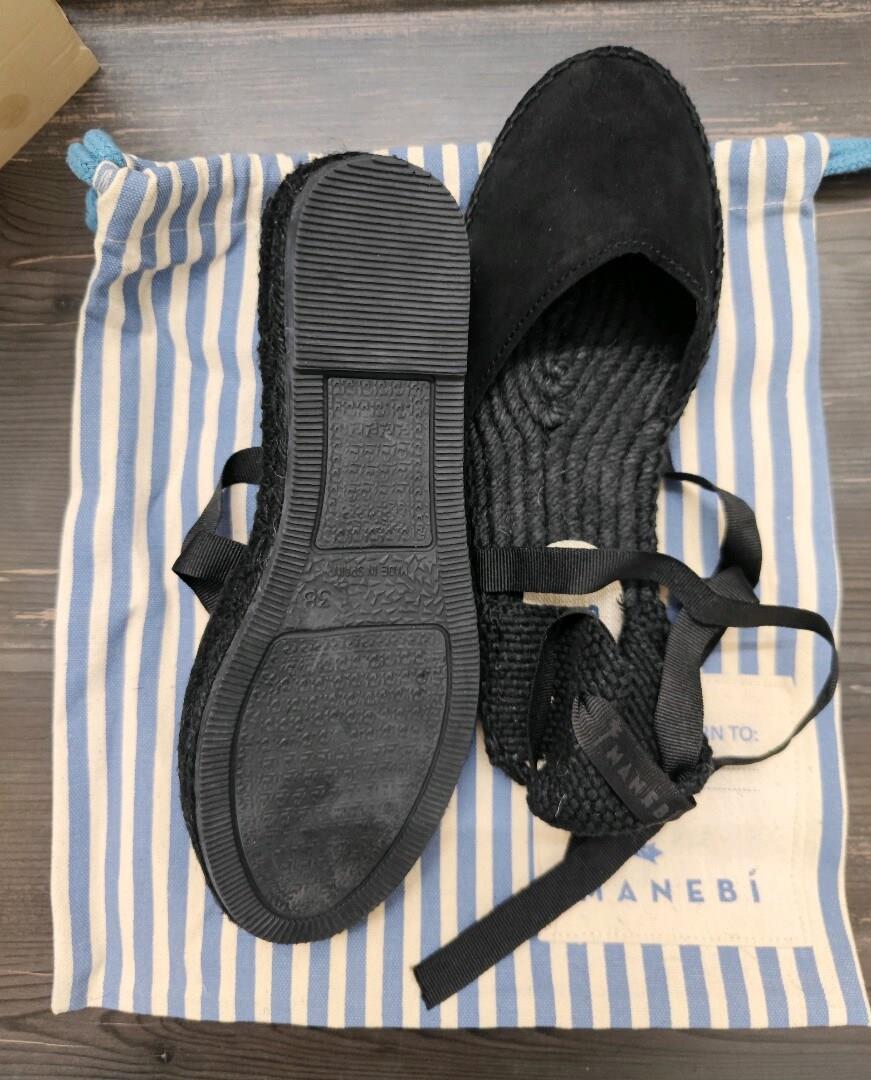 Manebi Suede Flat Valenciana EspadrillesHamptons