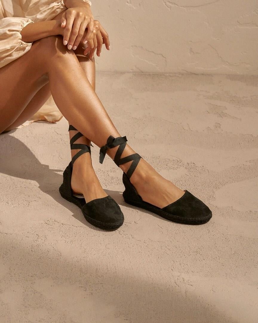 Manebi Suede Flat Valenciana EspadrillesHamptons