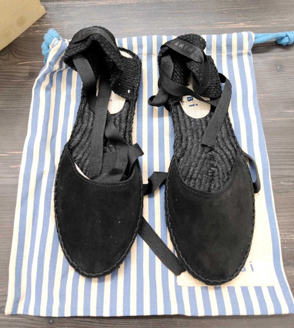 Manebi Suede Flat Valenciana EspadrillesHamptons
