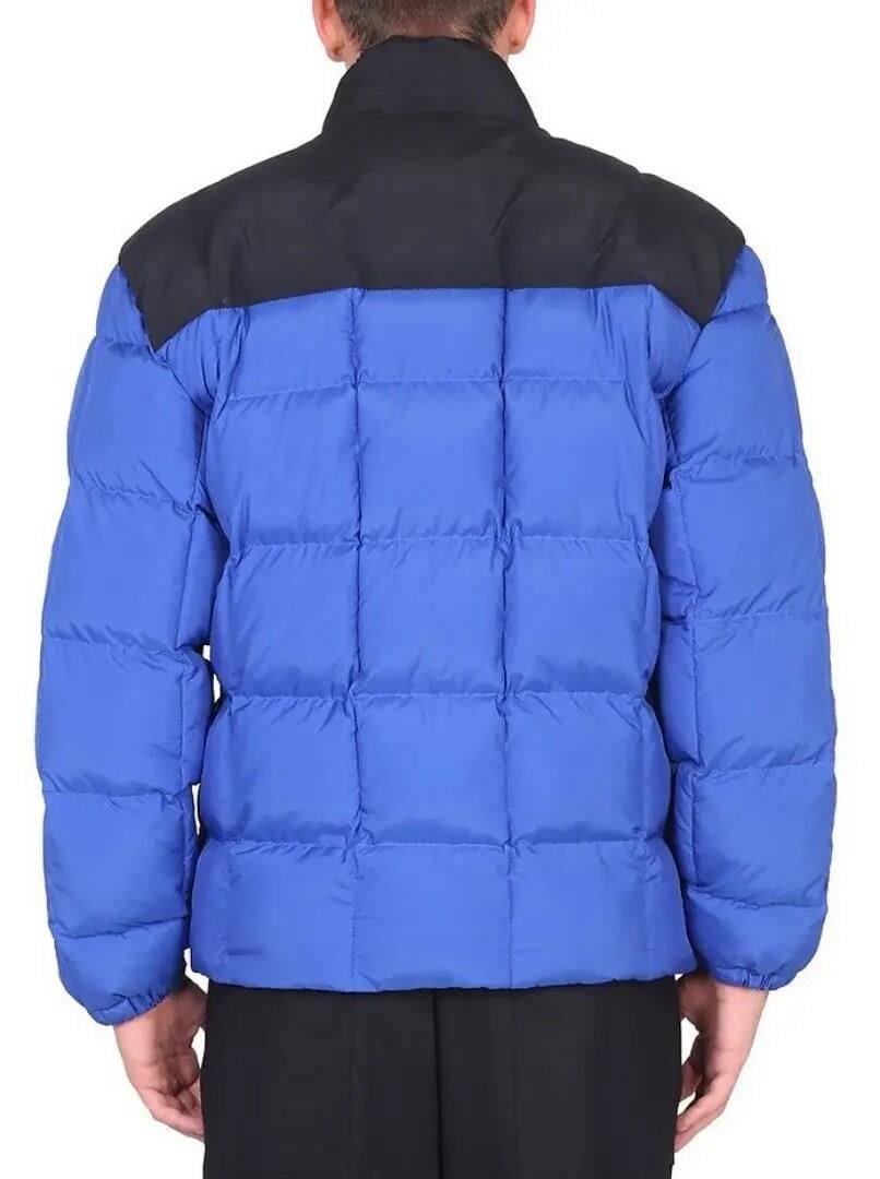 MARCELO BURLON Down Jacket With Logo Print