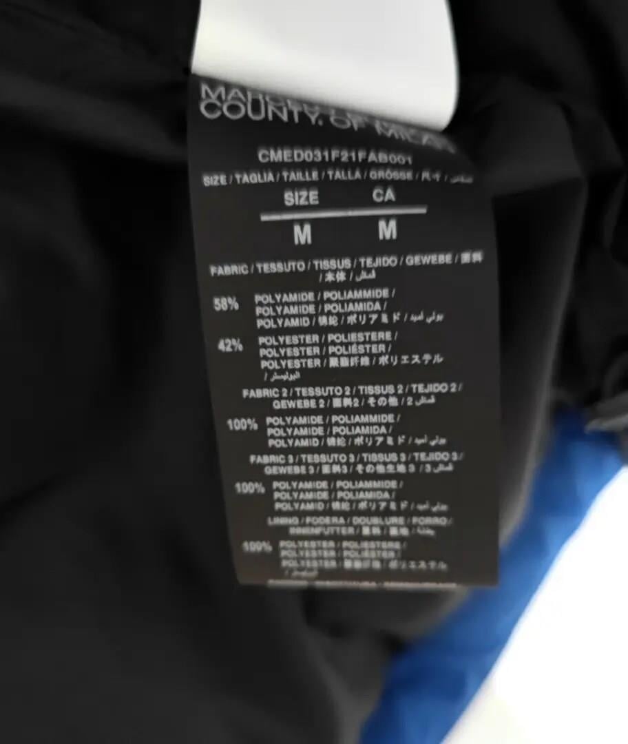 MARCELO BURLON Down Jacket With Logo Print