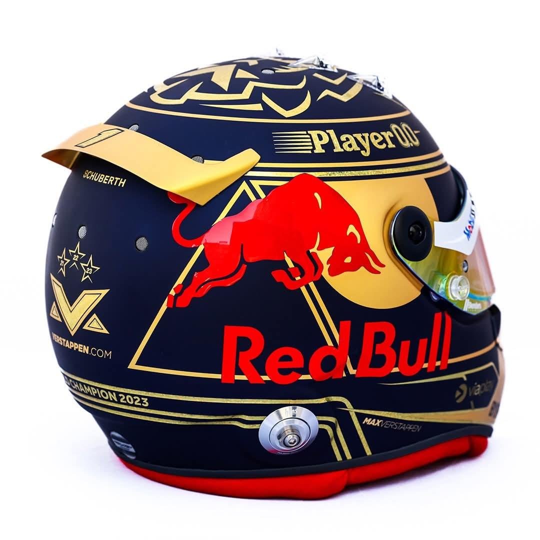 Max Verstappen - RBR 1/2 Scale Helmet 2023 World Champion