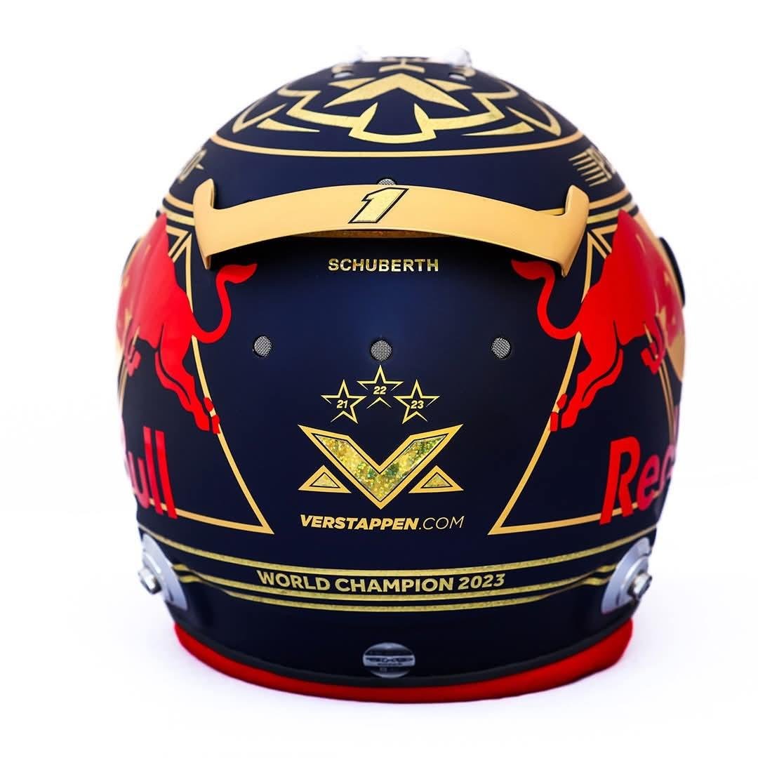 Max Verstappen - RBR 1/2 Scale Helmet 2023 World Champion