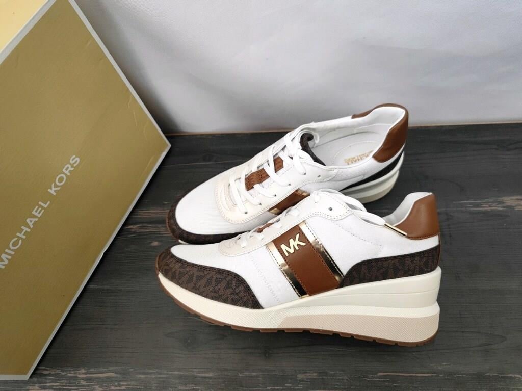 Michael Kors Mabel Trainer Pale Gold