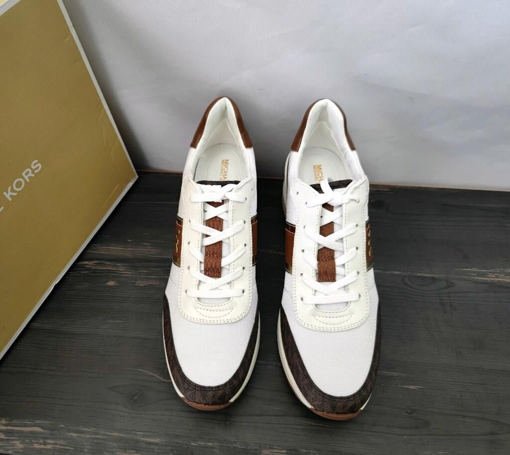 Michael Kors Mabel Trainer Pale Gold