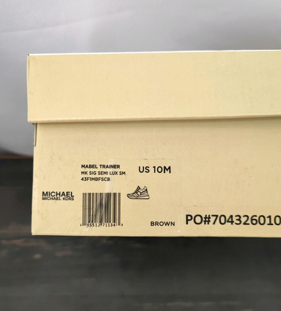 Michael Kors Mabel Trainer Pale Gold
