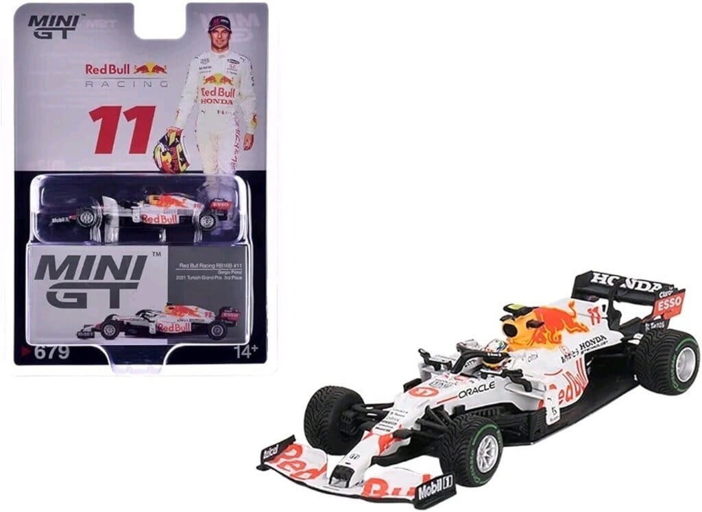 Mini Gt 1/64 Red Bull Racing RB16B Sergio Perez