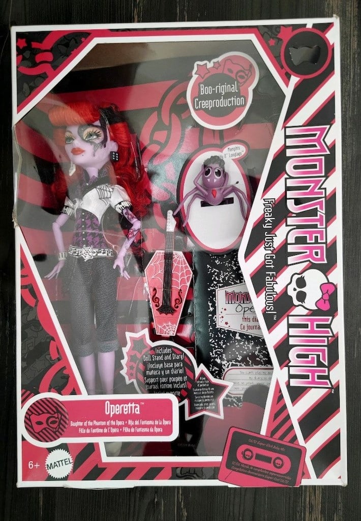 Monster High Operetta Boo-riginal Creeproduction Fashion Doll