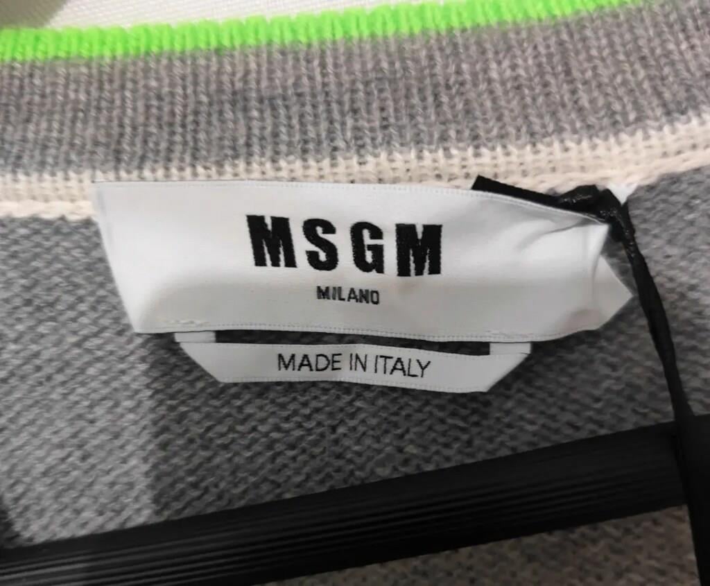 MSGM Gri Hırka