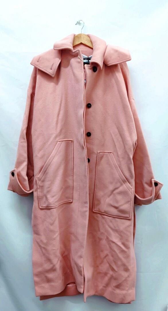 MSGM Mantel mit Kapuze in Pink