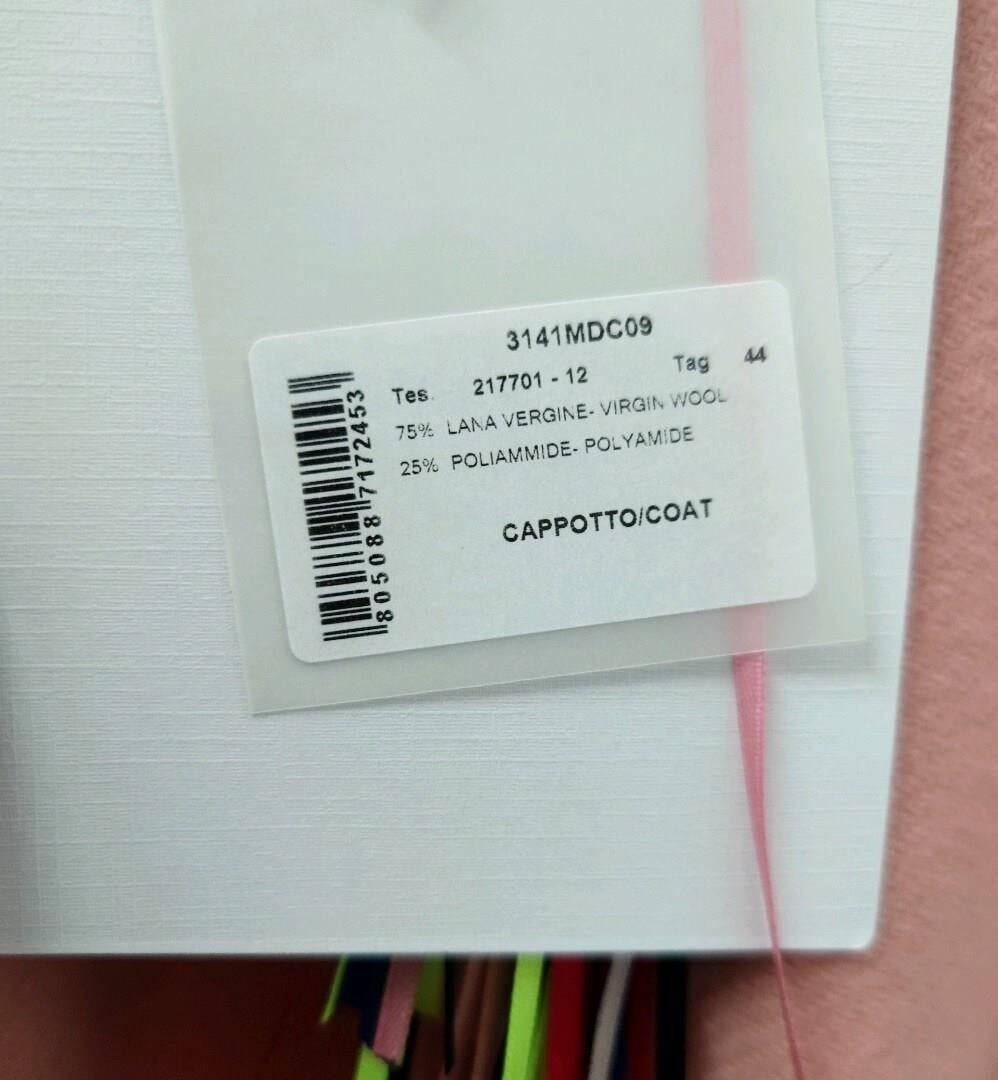 MSGM Mantel mit Kapuze in Pink