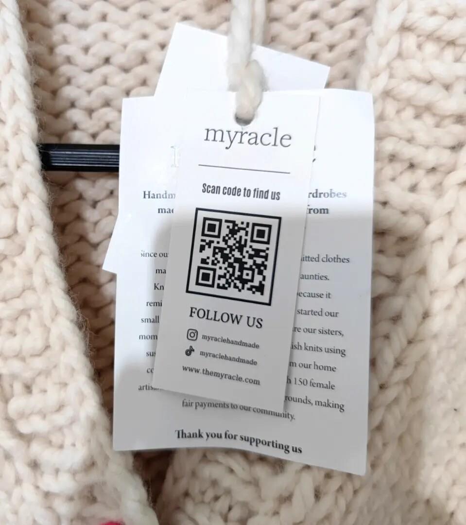 Myracle Handmade Lale Detaylı Hırka