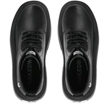 Naked Wolfe Saturn Black Leather