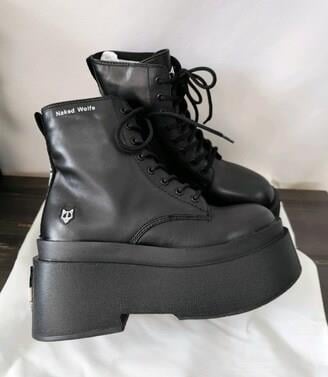 Naked Wolfe Saturn Black Leather