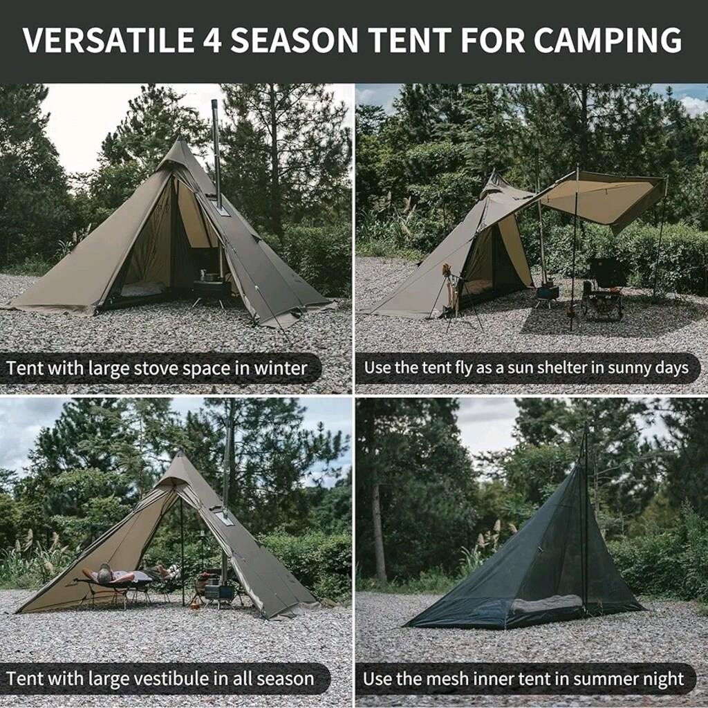 Naturehike Pasture Fire Pyramid Tente - Çadır