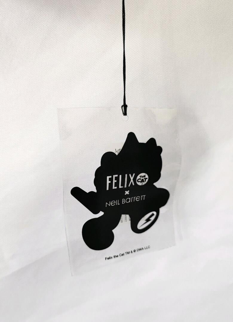 Neil Barrett X Felix The Cat White T-Shirt