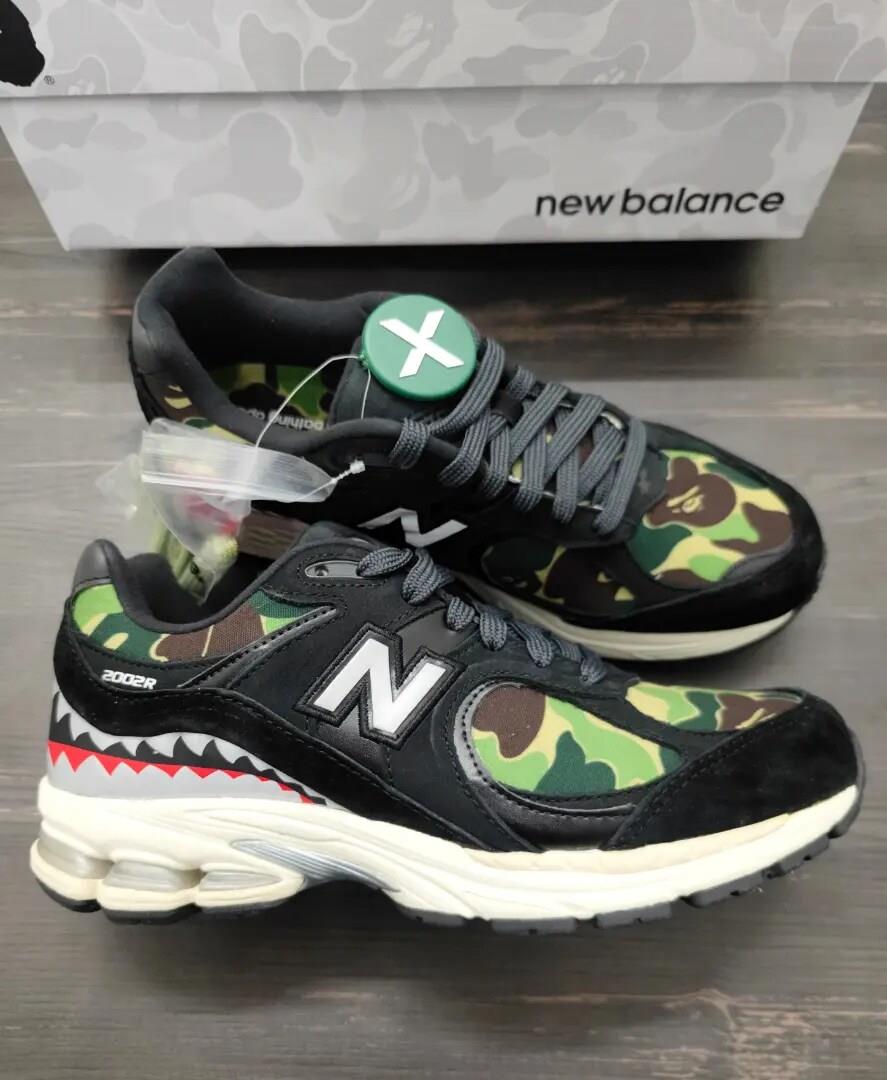 New Balance 2002R BAPE Black