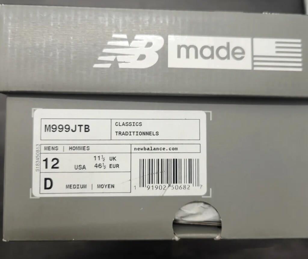 New Balance - M999JTB Black/Green