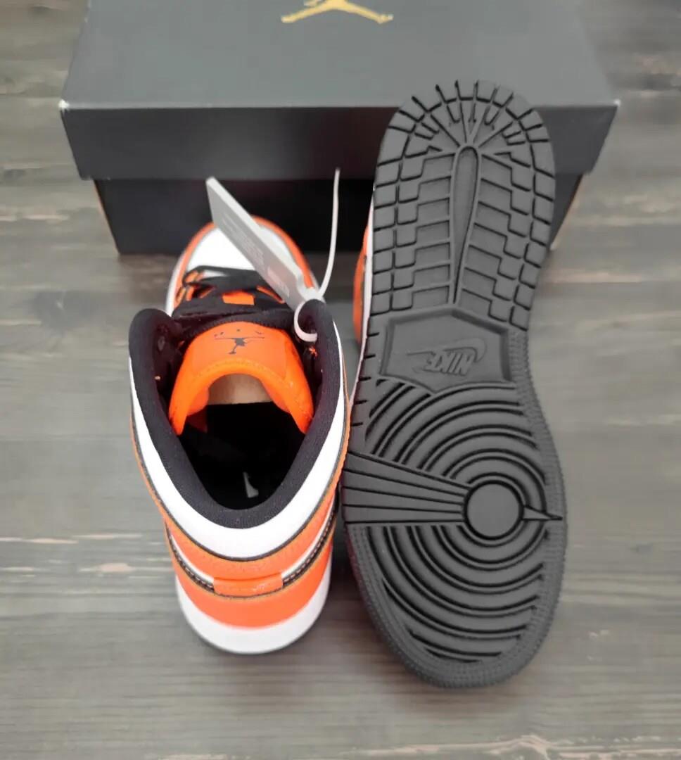 Nike Air Jordan 1 Mid SE GS Turf Orange - BQ6931 802