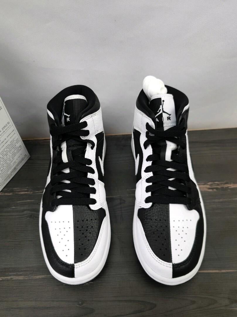 Nike Air Jordan 1 Mid Split Black White (W) - DR0501-101
