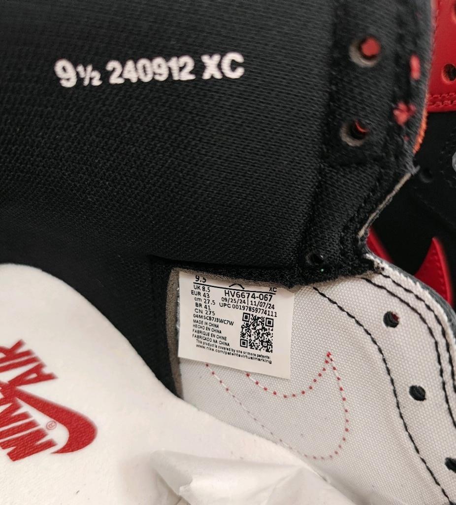 Nike Air Jordan 1 Retro High 85 OG Bred Banned 2025 - HV6674 067