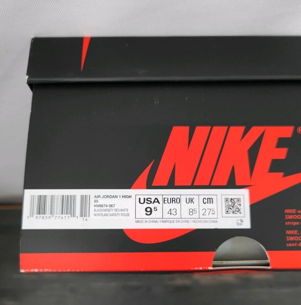 Nike Air Jordan 1 Retro High 85 OG Bred Banned 2025 - HV6674 067