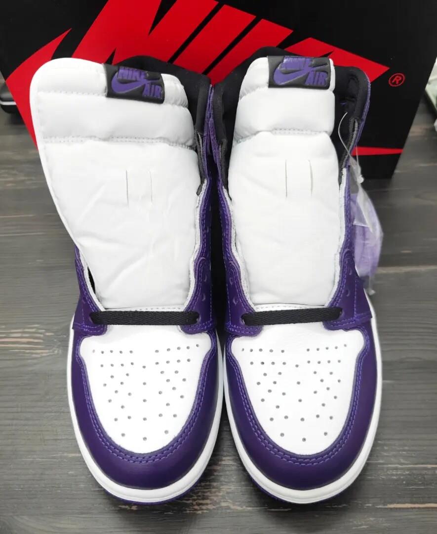Nike Air Jordan 1 Retro High Court Purple White