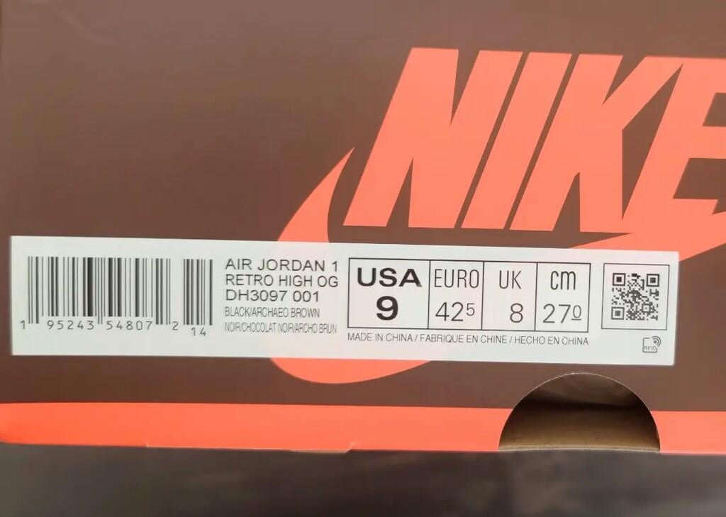 Nike Air Jordan 1 Retro High OG Hand Crafted | DH3097-001