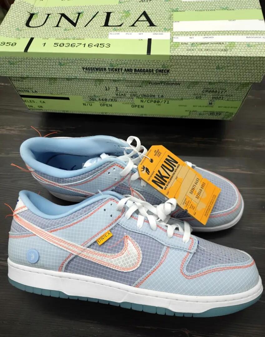 Nike Dunk Low Union Passport Pack Argon | DJ9649-400