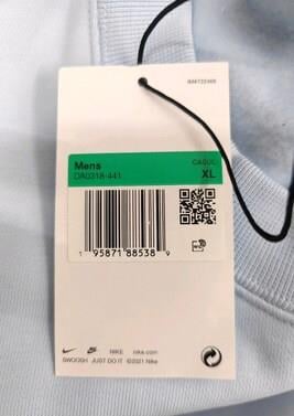 Nike solo swoosh crew neck Sweatshirt - Pastel Blue