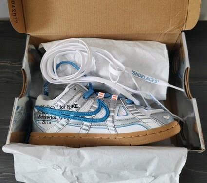 Nike x Off-White Rubber Dunk 'University Blue' CW7410-100