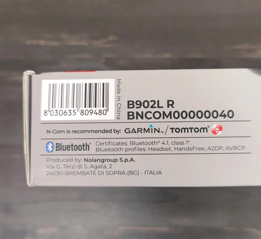 Nolan N-Com B902L R Bluetooth İntercom