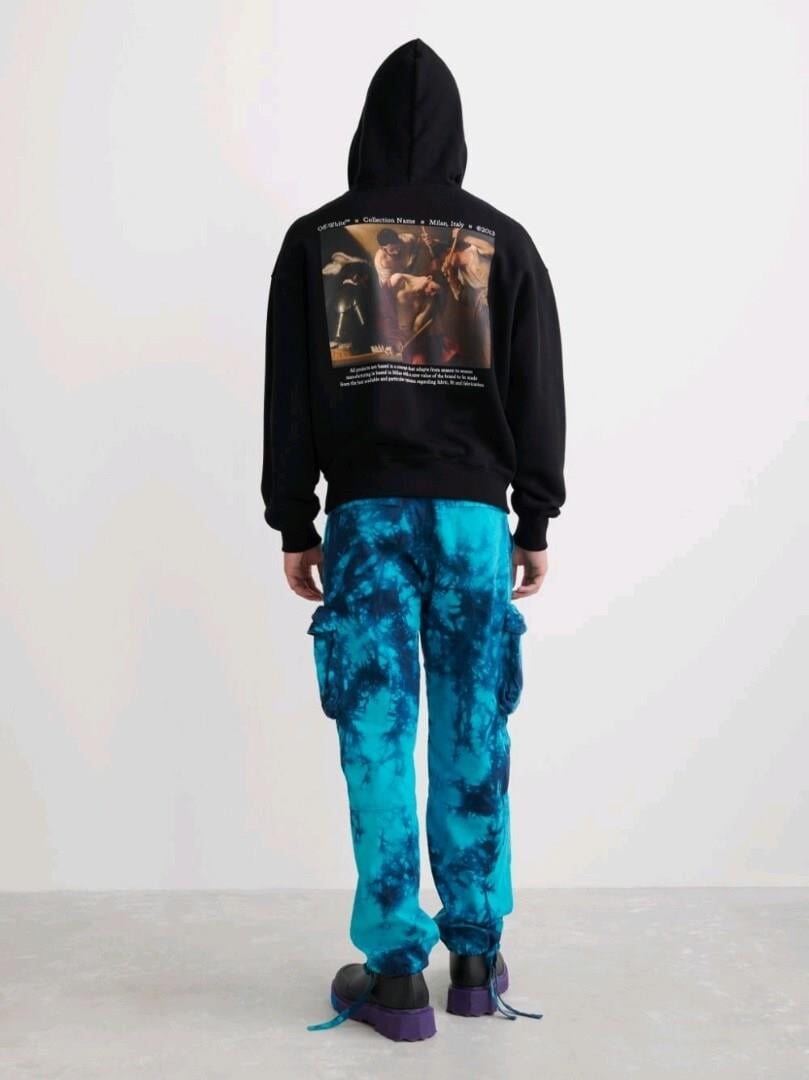 Off - White Caravaggio Crowning Over Hoodie