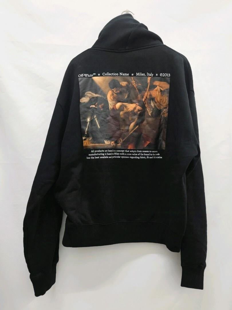 Off - White Caravaggio Crowning Over Hoodie