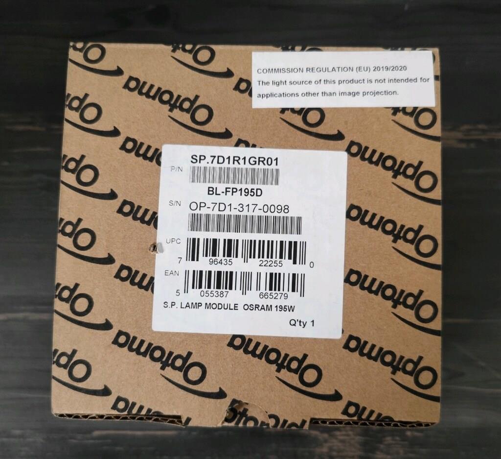 OPTOMA SP.7D1R1GR01 (BL-FP195D) Projeksiyon Lambası