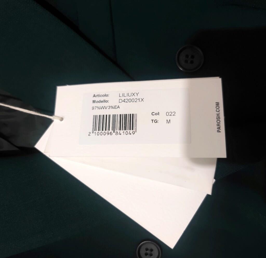 P.A.R.O.S.H Yeşil Blazer Ceket - D420021X