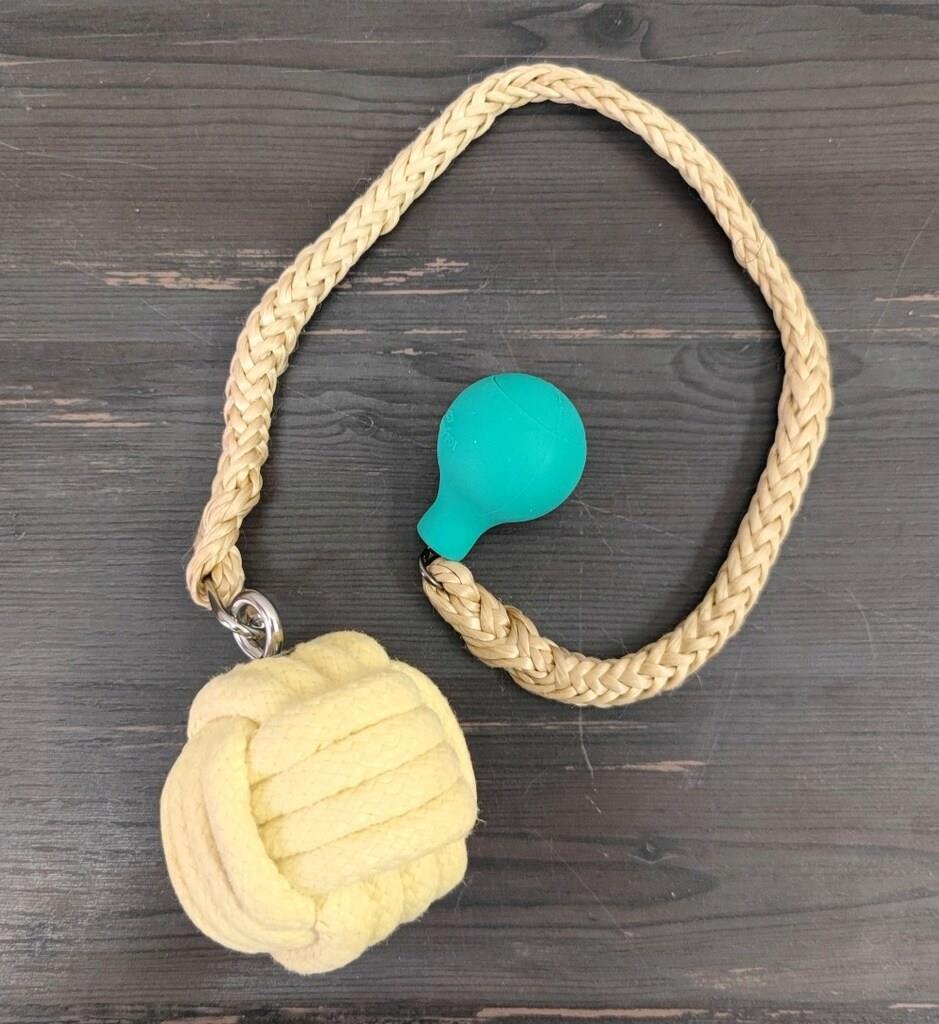 Pair of Pro Technora Medium Monkey Fist Fire Poi