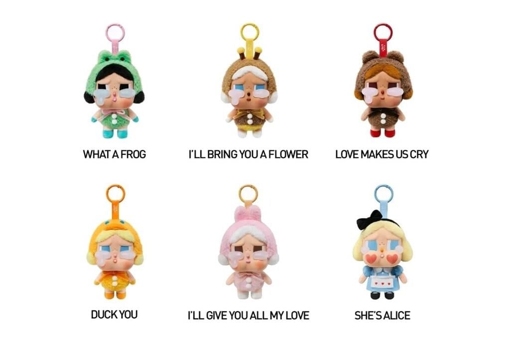 Pop Mart CryBaby Crying Again Series Vinyl Face Plush Single Blind Box