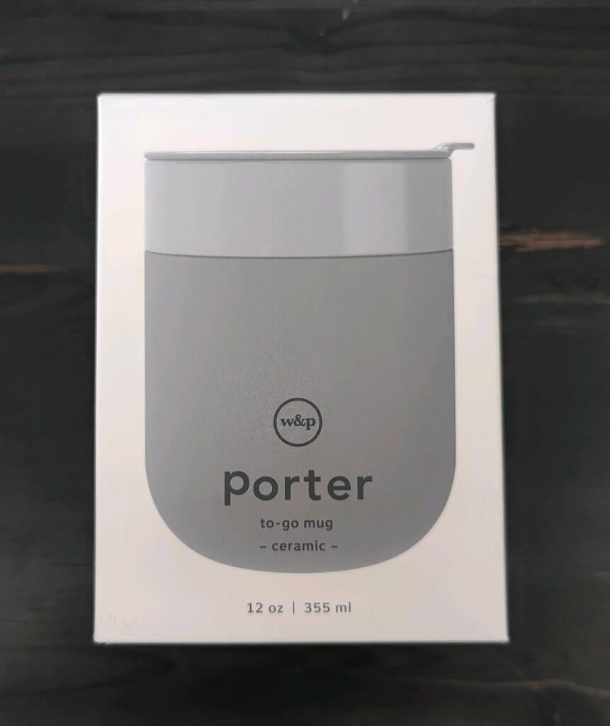 Porter Slate Ceramic Travel Mug