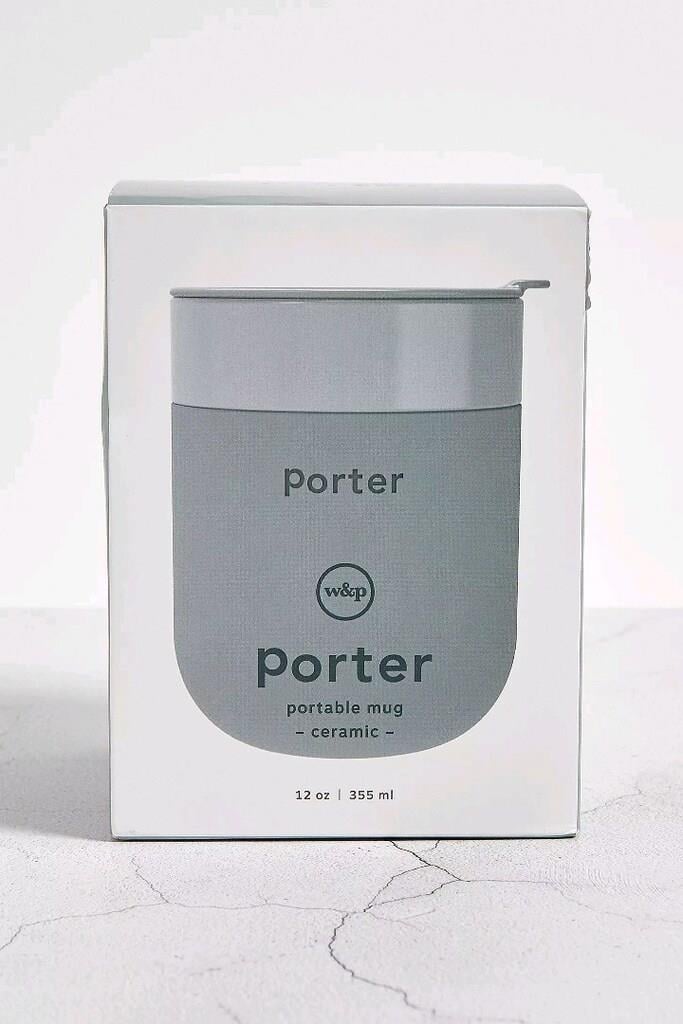 Porter Slate Ceramic Travel Mug