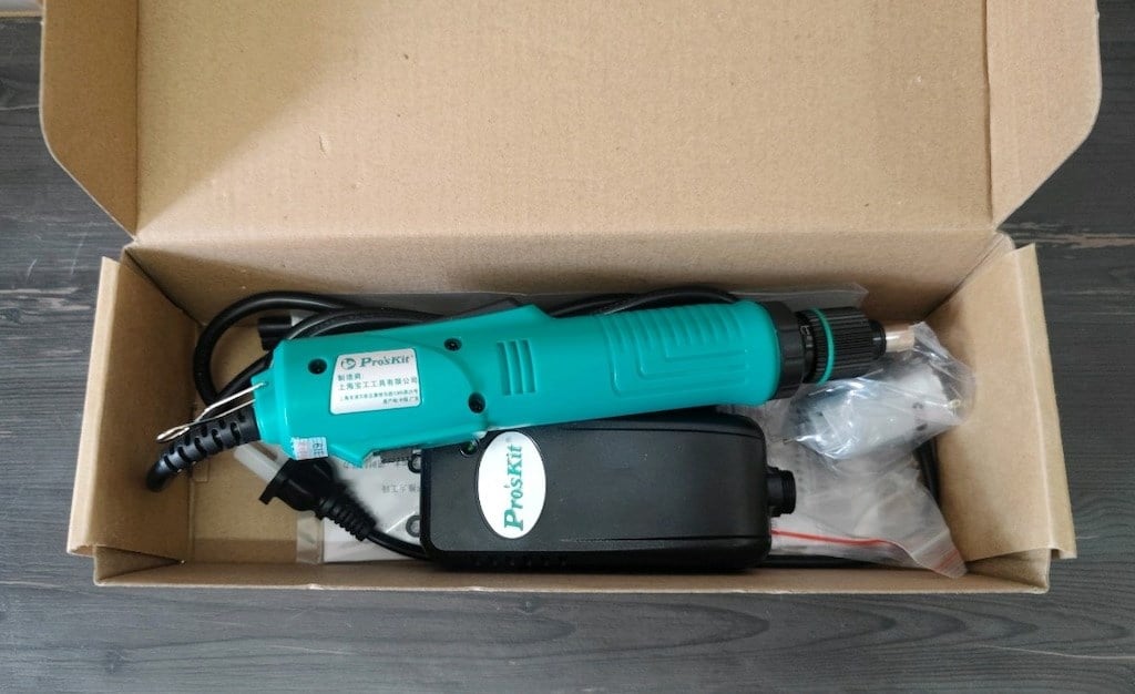 Pro'sKit PT-32007D Değişken Frekans Elektrikli Tornavida