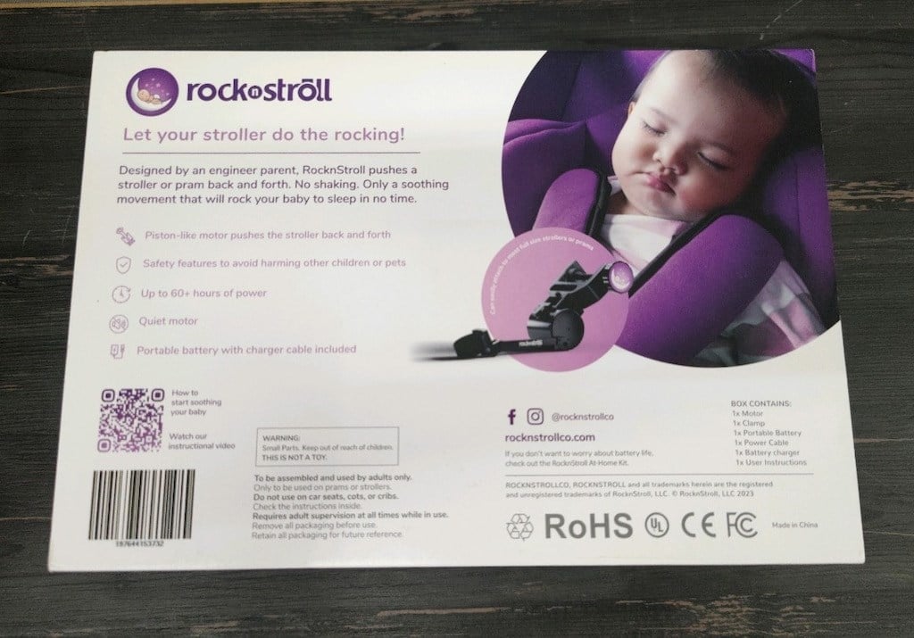 Rocknstroll Bundle Kit Bebek arabası Sallama Kiti