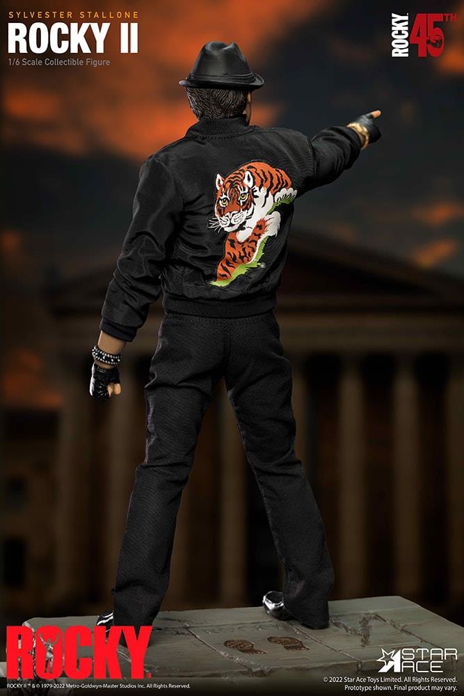 Rocky II Collectible Action Figure of Rocky Balboa Deluxe Butkus