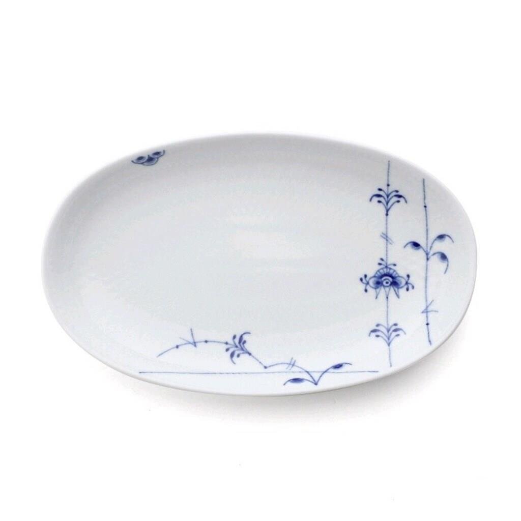 Royal Copenhagen 2-500-623 Mavi Palmette Oval Tabak