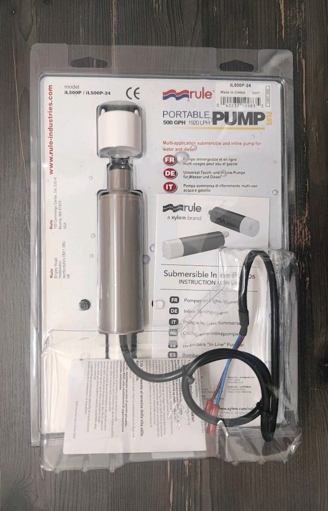 Rule IL500P-24 – Boru Tipli Dalgıç Pompa 24 Volt