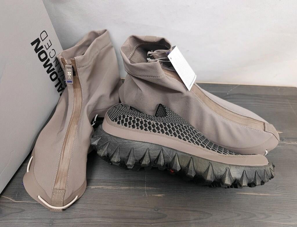 Salomon SNOWCLOG ADVANCED in Iron/Silver Cloud/Clematis Blue