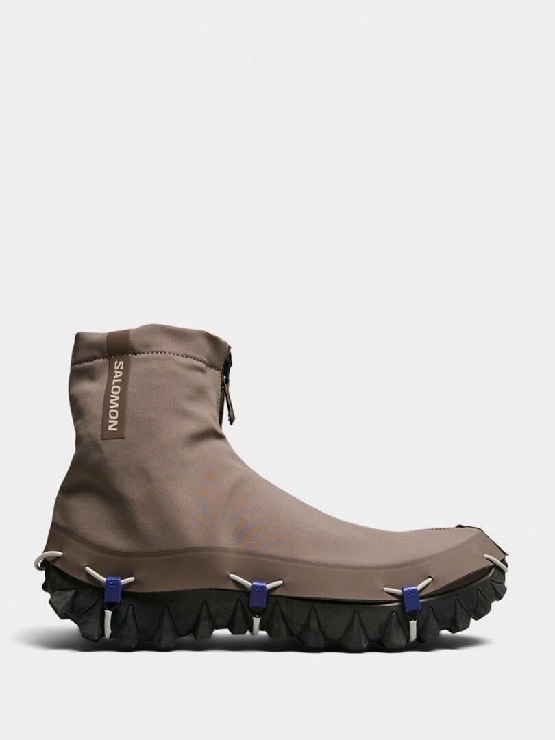 Salomon SNOWCLOG ADVANCED in Iron/Silver Cloud/Clematis Blue