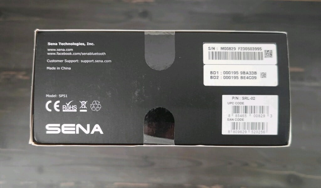 Sena SRL2 / Bluetooth Intercom Shoei GT-Air 2 Kask İnterkom